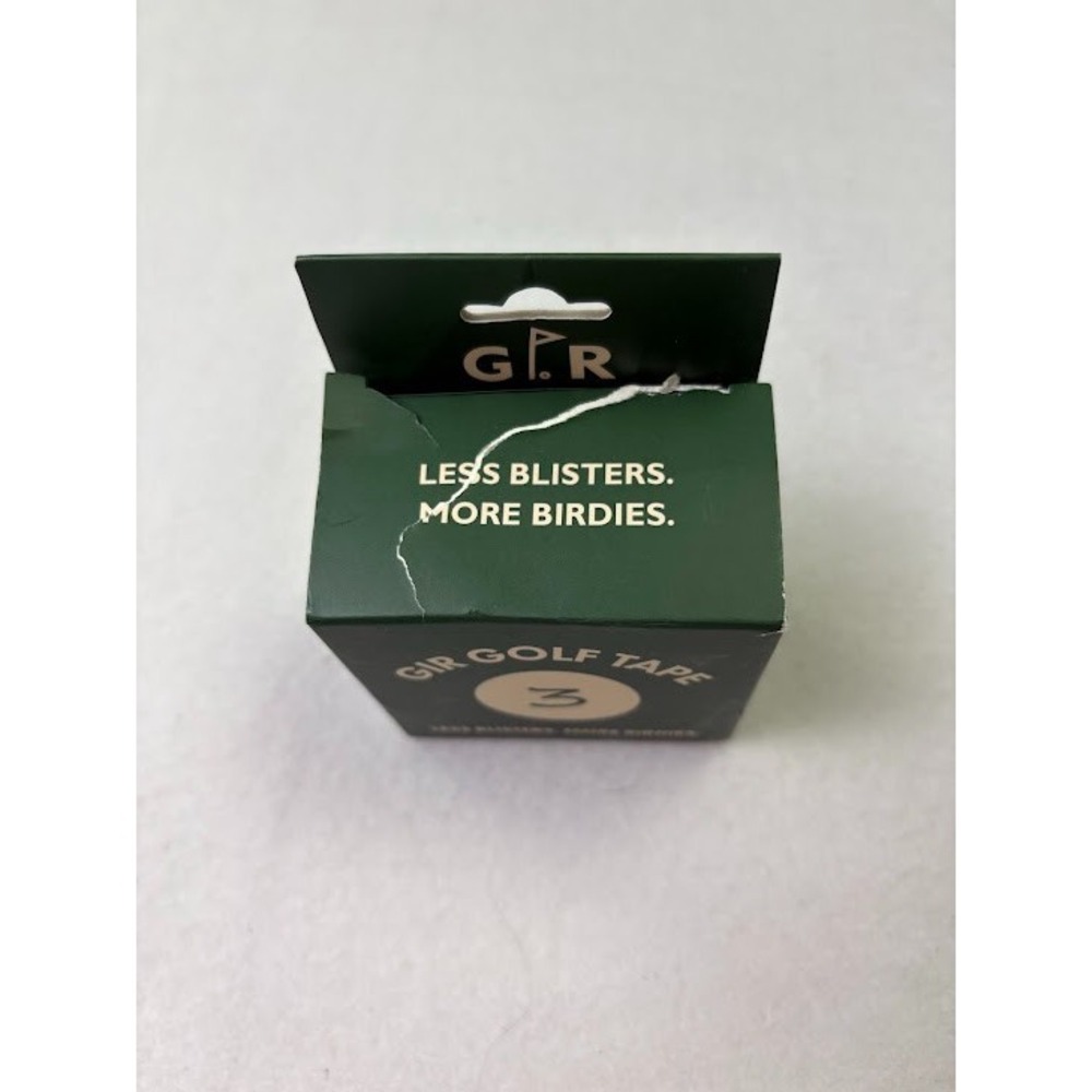 GIR Golf Tape - Less Blister, More Birdies - 2 Roll Pack Black/Red - Picture 2 of 5